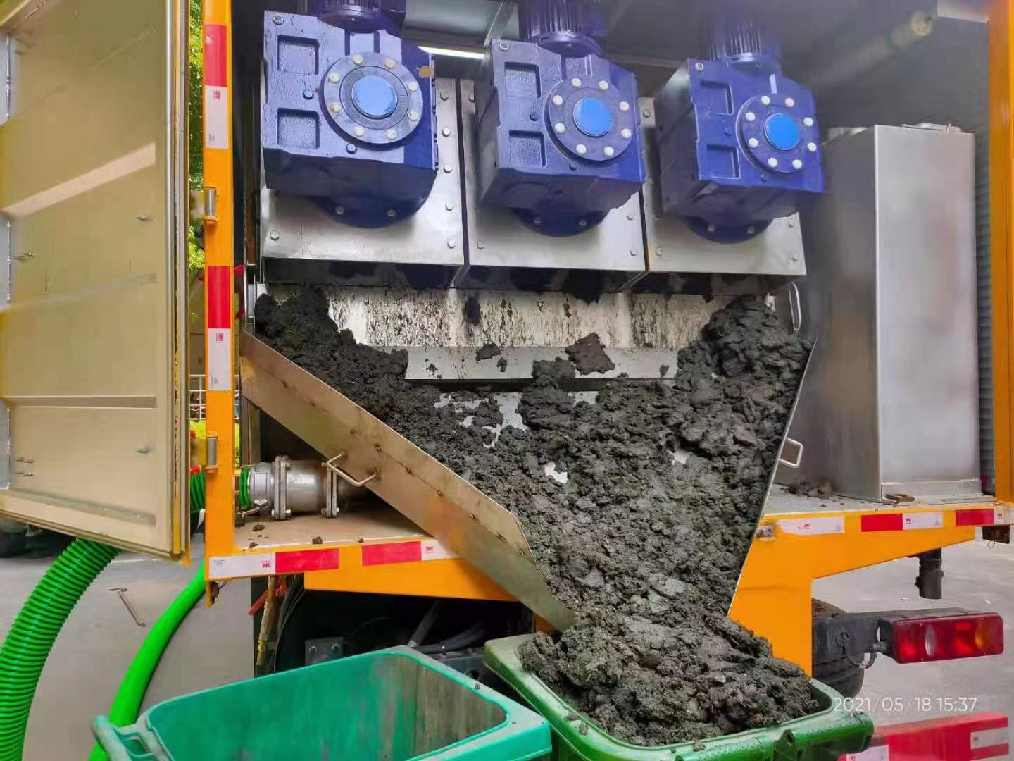 潼南化粪池清掏城市维护站-泥浆净化干湿分离处理